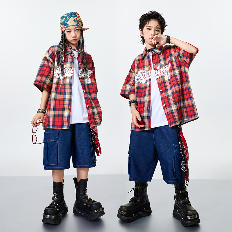 Street Fashion Boy - Jongens Ballroom Hip Hop Danskostuums Meisjes
