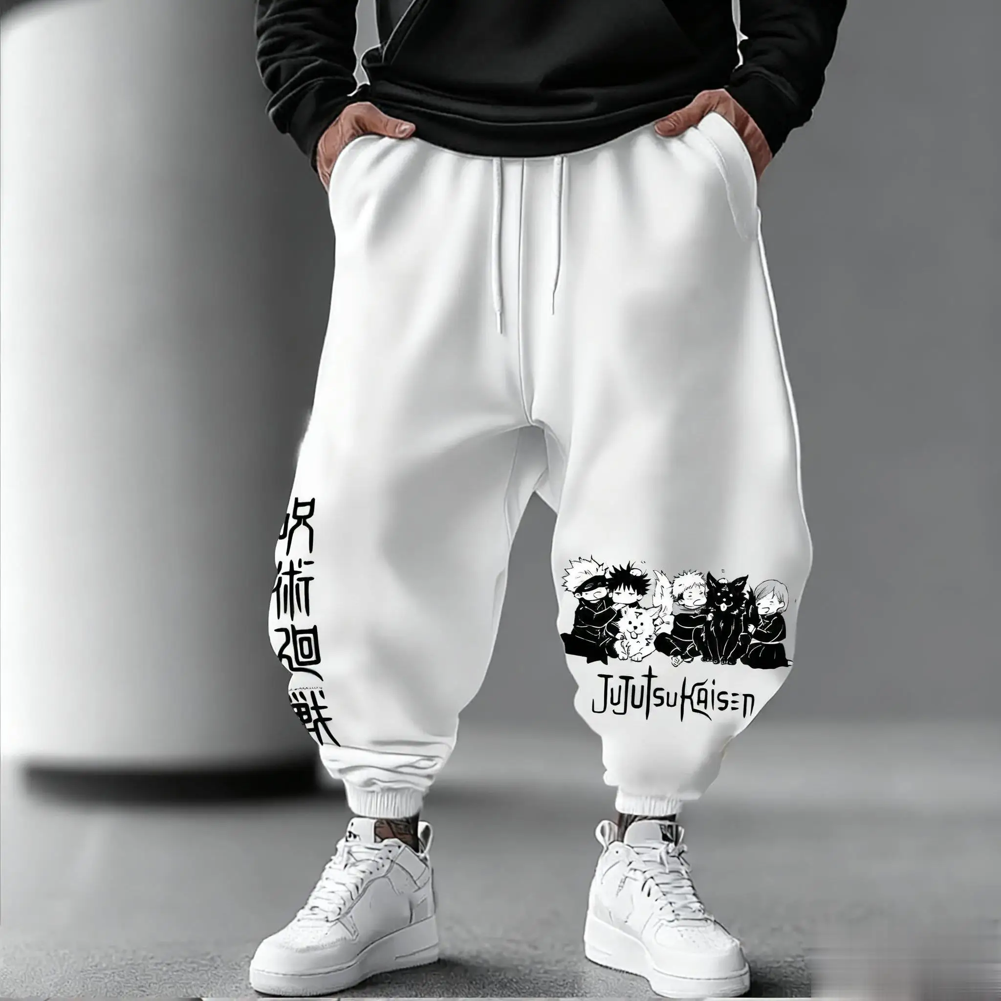 Jujutsu Kaisen Mannen Joggingb - Street Fashion Japan recensie en prijs