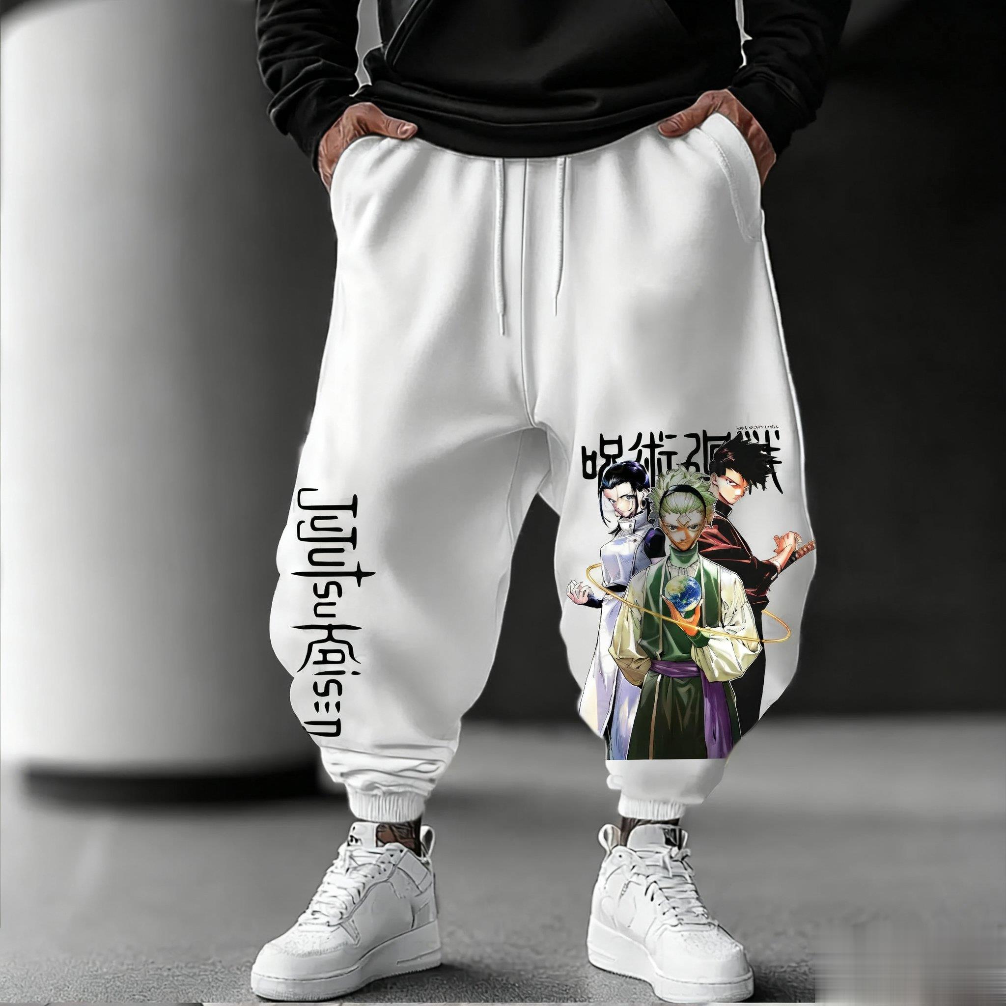 Jujutsu Kaisen Mannen Joggingb - Street Fashion Japan recensie en prijs