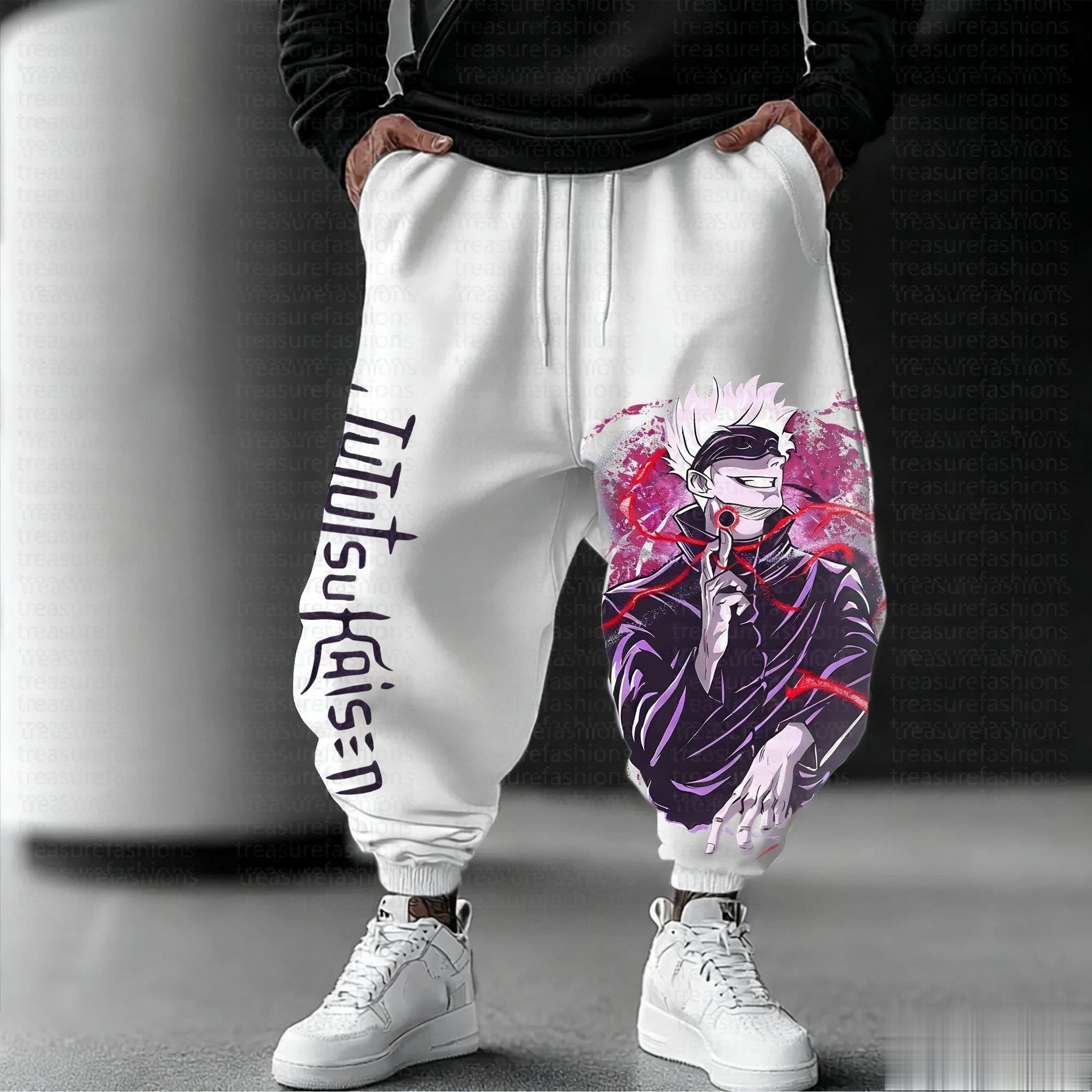 Jujutsu Kaisen Mannen Joggingb - Street Fashion Japan recensie en prijs