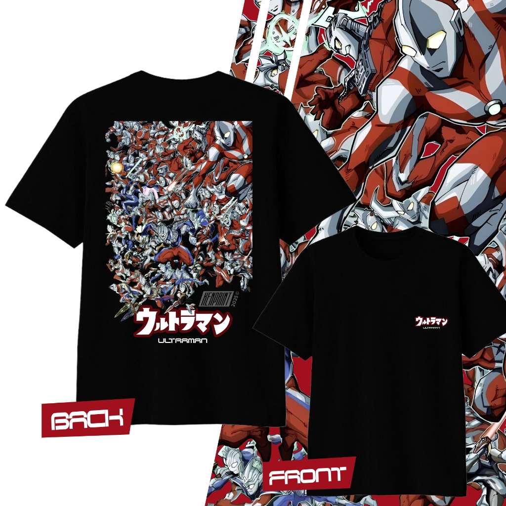 Anime Ultraman Gedrukt Katoen  - Street Fashion Anime recensie en prijs