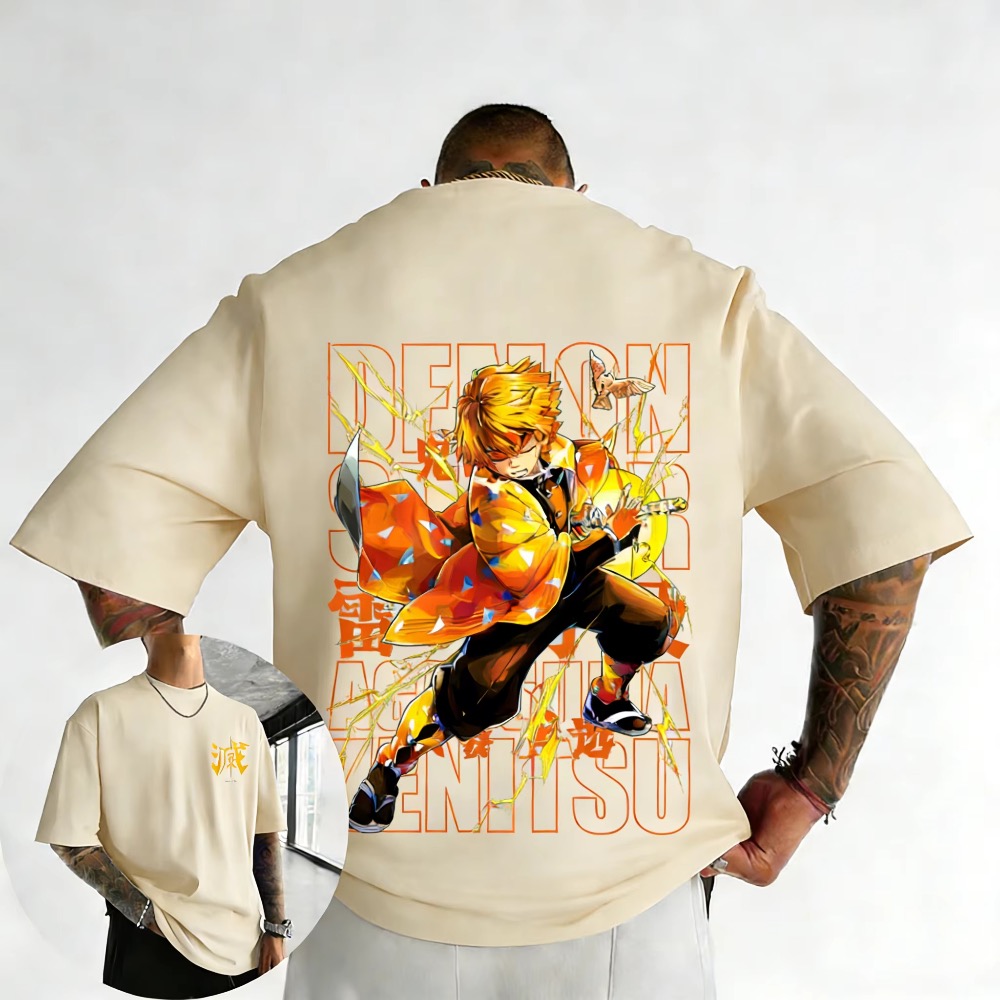Plus Size Demon Slayer Zomer A - Street Fashion Anime recensie en prijs