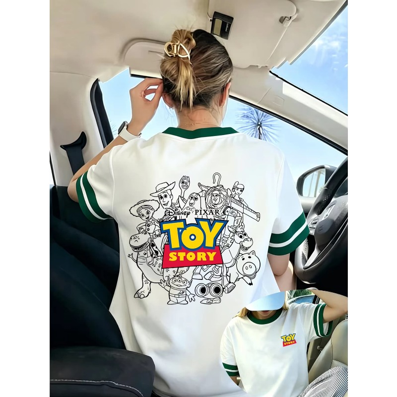 Dames Toy Story T-shirt met ro - Street Fashion Logo recensie en prijs