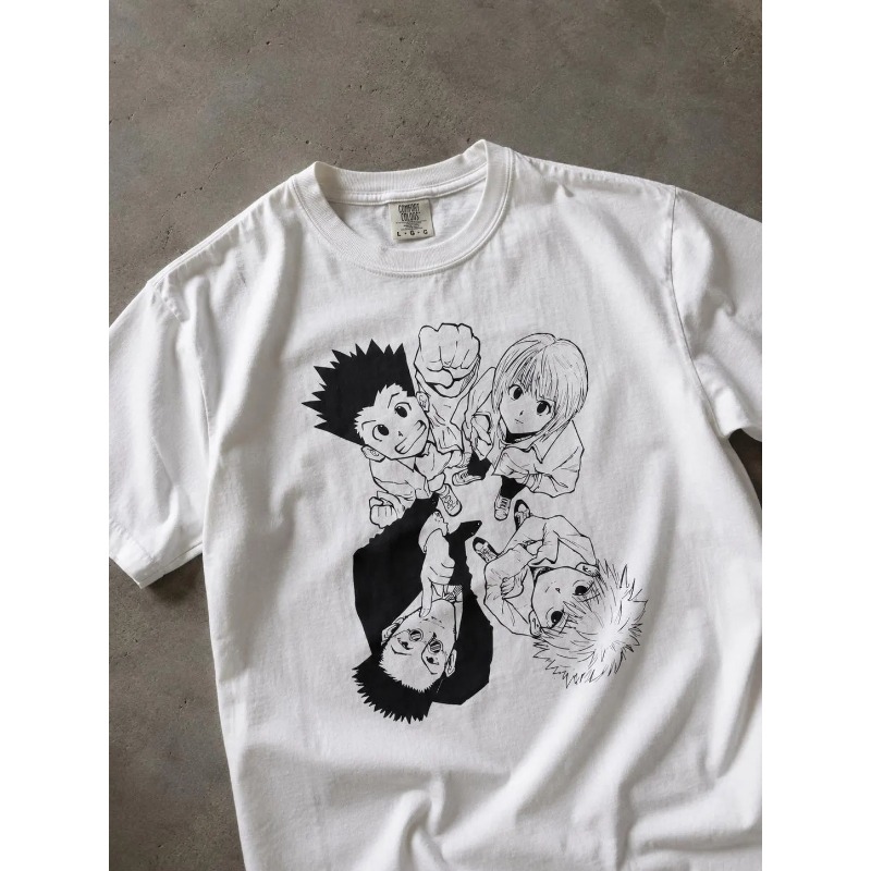 HxH T-shirt, Retro Street Styl - Street Fashion Japan recensie en prijs