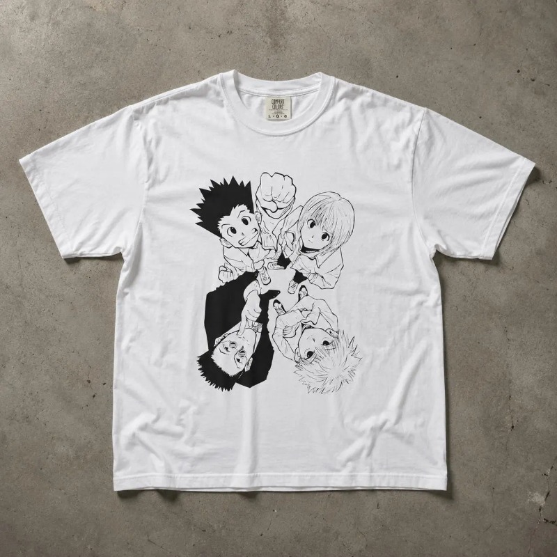 HxH T-shirt, Retro Street Styl - Street Fashion Japan recensie en prijs