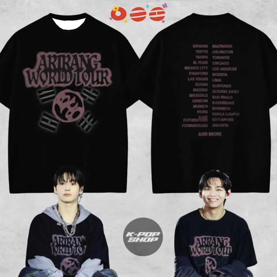 Kpop Fan Zwart T-shirt met kor - Street Fashion Logo recensie en prijs