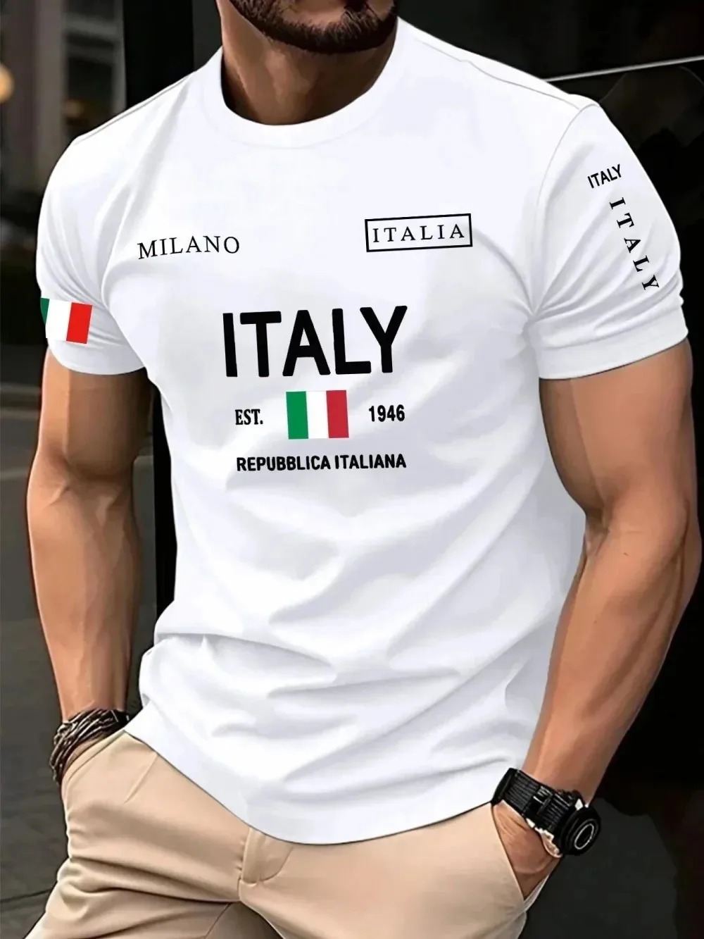 3D-print Europese Amerikaanse  - Street Fashion In Milan recensie en prijs