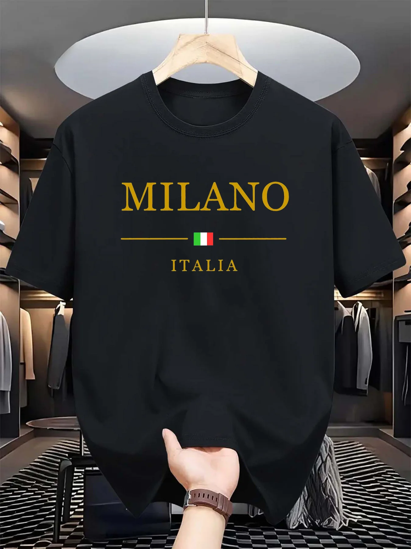Zomer T-shirt met 3D-print voo - Street Fashion In Milan recensie en prijs