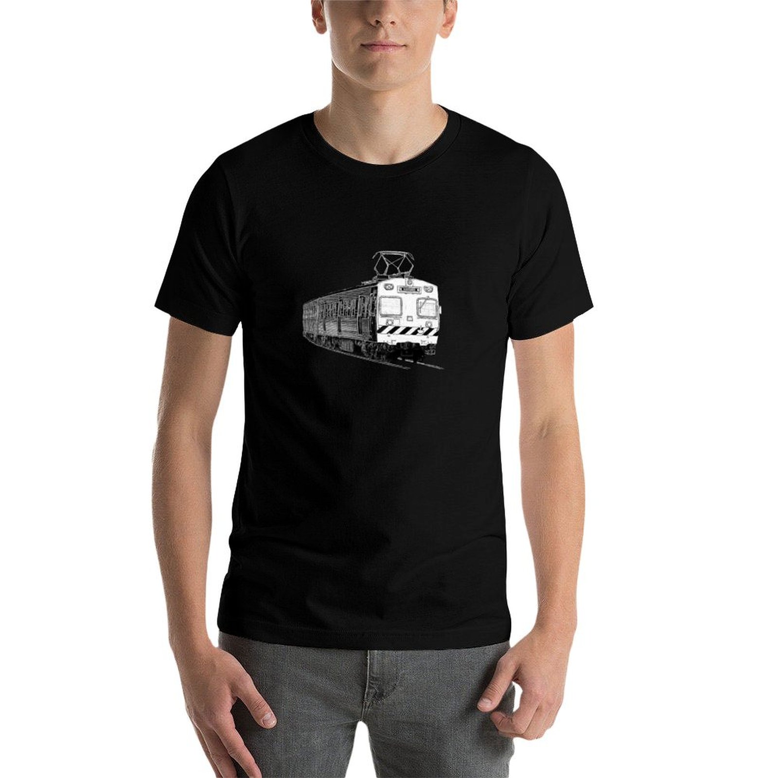 Melbourne Hitachi trein T-shir - Street Fashion Melbourne recensie en prijs