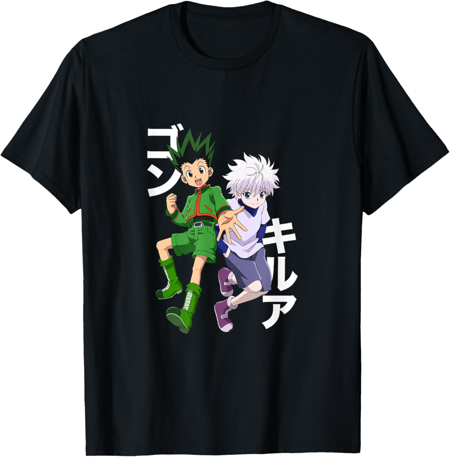 Jager X Jager Gon En Killua T- - Street Fashion Japan recensie en prijs