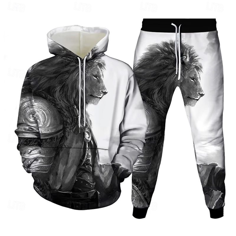 Herenhoodie met modieuze patro - Street Fashion In Milan recensie en prijs