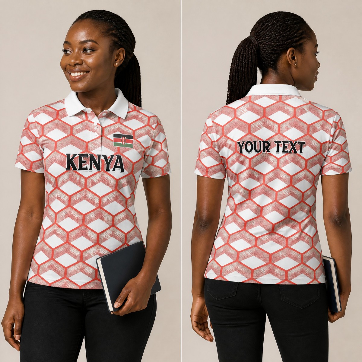 Zomer Kenia Dames Poloshirt me - Street Fashion Kenya recensie en prijs
