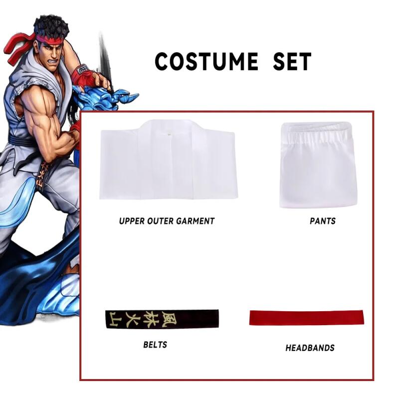 Anime Street Fighter Ryu en Ke - Street Fashion Anime recensie en prijs