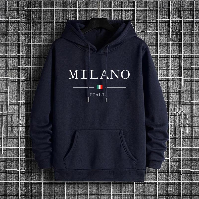 Italië Milaan Mode Heren Hoodi - Street Fashion In Milan recensie en prijs