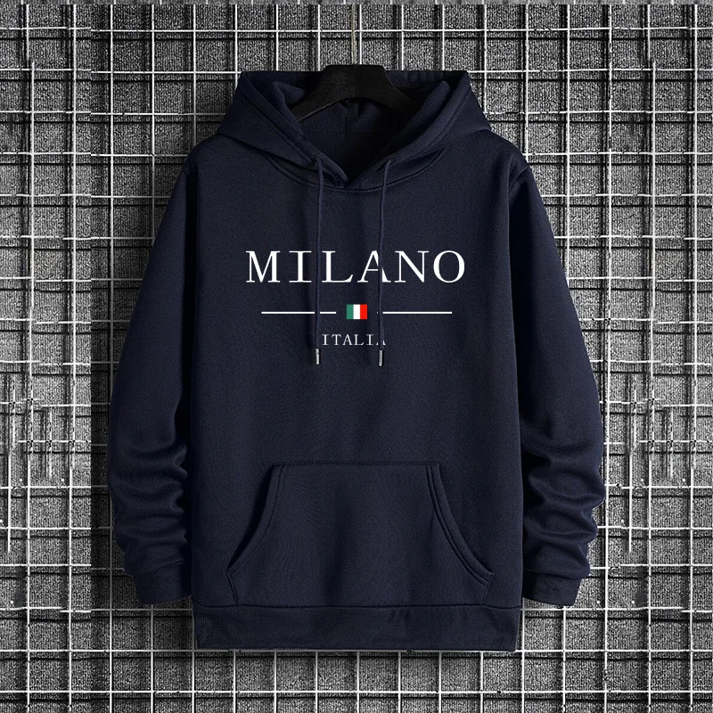 Italië Milan Mode Heren Hoodie - Street Fashion In Milan recensie en prijs