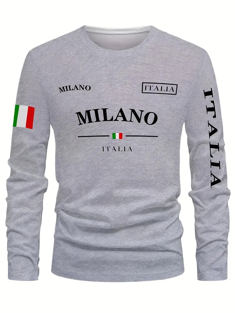 2026 Lente/Zomer Heren T-shirt - Street Fashion In Milan recensie en prijs